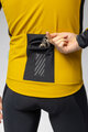 ALÉ Cycling windproof jacket - KLIMATIK K-TORNADO - yellow