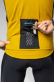 ALÉ Cycling windproof jacket - KLIMATIK K-TORNADO - yellow