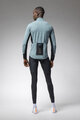 ALÉ Cycling windproof jacket - KLIMATIK K-TORNADO - light blue