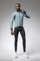 ALÉ Cycling windproof jacket - KLIMATIK K-TORNADO - light blue