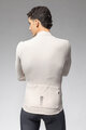 ALÉ Cycling winter long sleeve jersey - WARM RACE - ivory