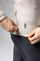 ALÉ Cycling winter long sleeve jersey - WARM RACE - ivory