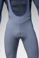 ALÉ Cycling long bib trousers - KLIMATIK K-ATMO - light blue