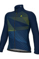 ALÉ Cycling thermal jacket - PRAGMA CONNECT - blue