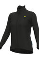 ALÉ Cycling winter long sleeve jersey - KLIMATIK K-IDRO - black