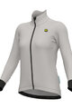 ALÉ Cycling winter long sleeve jersey - KLIMATIK K-IDRO - white