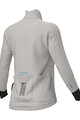 ALÉ Cycling winter long sleeve jersey - KLIMATIK K-IDRO - white