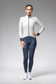 ALÉ Cycling winter long sleeve jersey - KLIMATIK K-IDRO - white