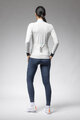 ALÉ Cycling winter long sleeve jersey - KLIMATIK K-IDRO - white
