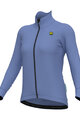 ALÉ Cycling winter long sleeve jersey - KLIMATIK K-IDRO - light blue