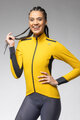 ALÉ Cycling windproof jacket - KLIMATIK K-TORNADO - yellow