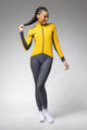 ALÉ Cycling windproof jacket - KLIMATIK K-TORNADO - yellow