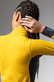 ALÉ Cycling windproof jacket - KLIMATIK K-TORNADO - yellow