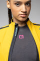 ALÉ Cycling windproof jacket - KLIMATIK K-TORNADO - yellow