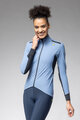 ALÉ Cycling windproof jacket - KLIMATIK K-TORNADO - light blue