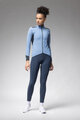 ALÉ Cycling windproof jacket - KLIMATIK K-TORNADO - light blue