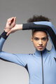 ALÉ Cycling windproof jacket - KLIMATIK K-TORNADO - light blue