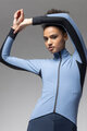 ALÉ Cycling windproof jacket - KLIMATIK K-TORNADO - light blue