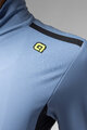 ALÉ Cycling windproof jacket - KLIMATIK K-TORNADO - light blue