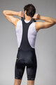 ALÉ Cycling bib shorts - STRADA 2.0 PR-E - black/white