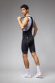 ALÉ Cycling bib shorts - STRADA 2.0 PR-E - black/yellow