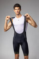 ALÉ Cycling bib shorts - STRADA 2.0 PR-E - black/yellow