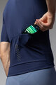 ALÉ Cycling short sleeve jersey - COLOR BLOCK PRAGMA - blue