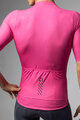 ALÉ Cycling short sleeve jersey - COLOR BLOCK PRAGMA - pink