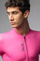 ALÉ Cycling short sleeve jersey - COLOR BLOCK PRAGMA - pink