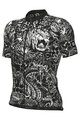 ALÉ Cycling short sleeve jersey - SAFARI PRAGMA - black/white