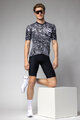 ALÉ Cycling short sleeve jersey - SAFARI PRAGMA - black/white
