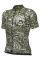 ALÉ Cycling short sleeve jersey - SAFARI PRAGMA - green/white