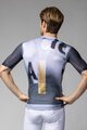 ALÉ Cycling short sleeve jersey - SOUND PR-E - white/grey