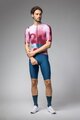 ALÉ Cycling short sleeve jersey - SOUND PR-E - white/bordeaux