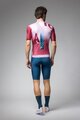ALÉ Cycling short sleeve jersey - SOUND PR-E - white/bordeaux
