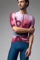 ALÉ Cycling short sleeve jersey - SOUND PR-E - white/bordeaux