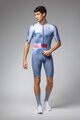 ALÉ Cycling short sleeve jersey - SOUND PR-E - white/blue