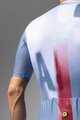 ALÉ Cycling short sleeve jersey - SOUND PR-E - white/blue