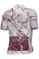 ALÉ Cycling short sleeve jersey - MARBLE PR-E - white/red