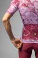 ALÉ Cycling short sleeve jersey - MARBLE PR-E - white/red