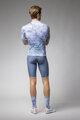 ALÉ Cycling short sleeve jersey - MARBLE PR-E - white/blue