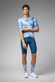 ALÉ Cycling short sleeve jersey - MARBLE PR-E - white/blue