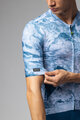 ALÉ Cycling short sleeve jersey - MARBLE PR-E - white/blue
