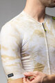 ALÉ Cycling short sleeve jersey - MARBLE PR-E - white/gold