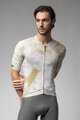 ALÉ Cycling short sleeve jersey - MARBLE PR-E - white/gold