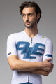 ALÉ Cycling short sleeve jersey - SAUVAGE PR-E - white/blue