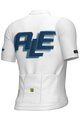 ALÉ Cycling short sleeve jersey - SAUVAGE PR-E - white/blue
