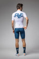 ALÉ Cycling short sleeve jersey - SAUVAGE PR-E - white/blue
