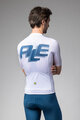 ALÉ Cycling short sleeve jersey - SAUVAGE PR-E - white/blue