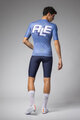 ALÉ Cycling short sleeve jersey - SAUVAGE PR-E - blue/white